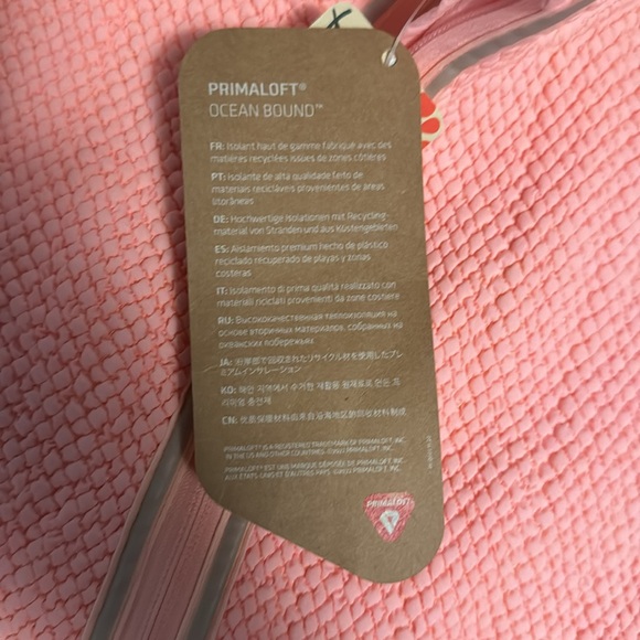 NWT XL Free People Movement Primaloft Ocean Bound Soft Shell Jacket 🩷 - Picture 7 of 7